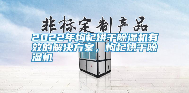 2022年枸杞烘干除濕機有效的解決方案，枸杞烘干除濕機