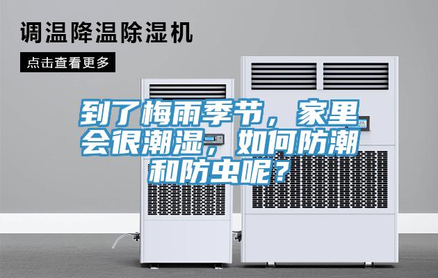到了梅雨季節,家里會很潮濕,如何防潮和防蟲呢?