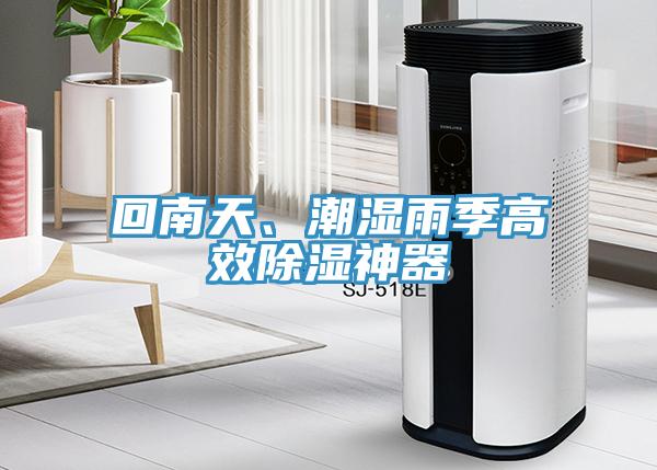 回南天、潮濕雨季高效除濕神器