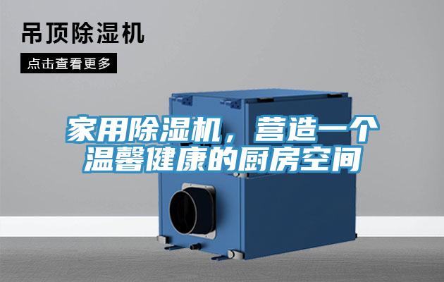 家用除濕機，營造一個溫馨健康的廚房空間