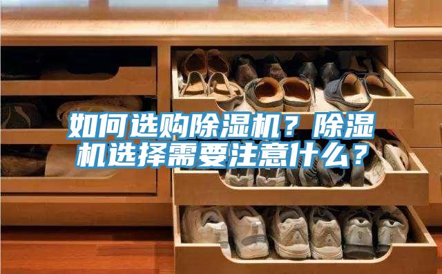如何選購除濕機？除濕機選擇需要注意什么？