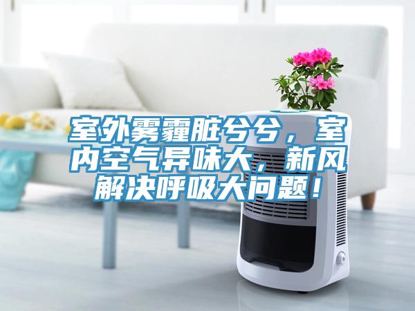室外霧霾臟兮兮,室內(nèi)空氣異味大,新風(fēng)解決呼吸大問(wèn)題!