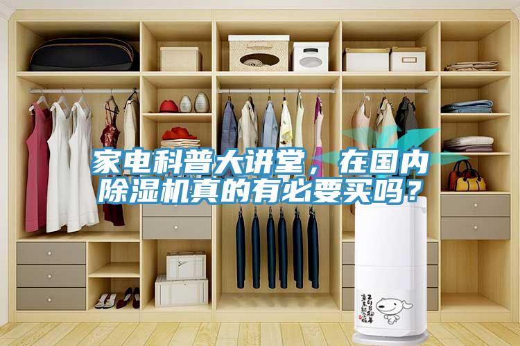 家電科普大講堂，在國內除濕機真的有必要買嗎？