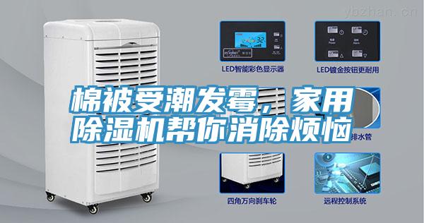 棉被受潮發霉，家用除濕機幫你消除煩惱