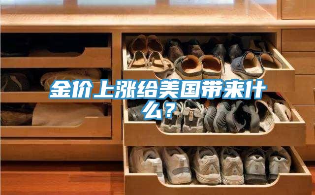 金價上漲給美國帶來什么？
