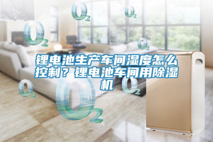 鋰電池生產車間濕度怎么控制？鋰電池車間用除濕機