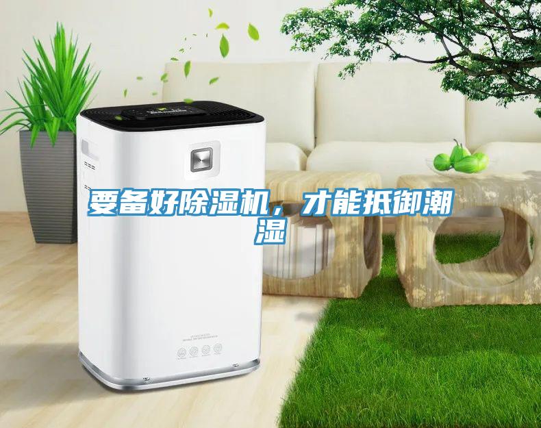 要備好除濕機,才能抵御潮濕