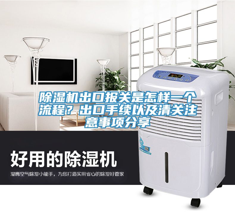 除濕機(jī)出口報(bào)關(guān)是怎樣一個流程？出口手續(xù)以及清關(guān)注意事項(xiàng)分享