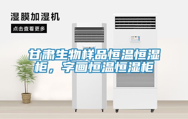 甘肅生物樣品恒溫恒濕柜,字畫恒溫恒濕柜