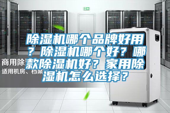 除濕機哪個品牌好用？除濕機哪個好？哪款除濕機好？家用除濕機怎么選擇？