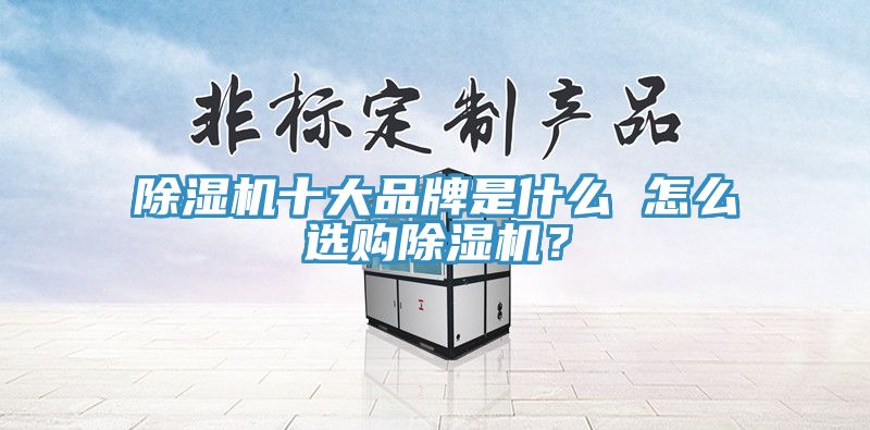 除濕機十大品牌是什么 怎么選購除濕機？