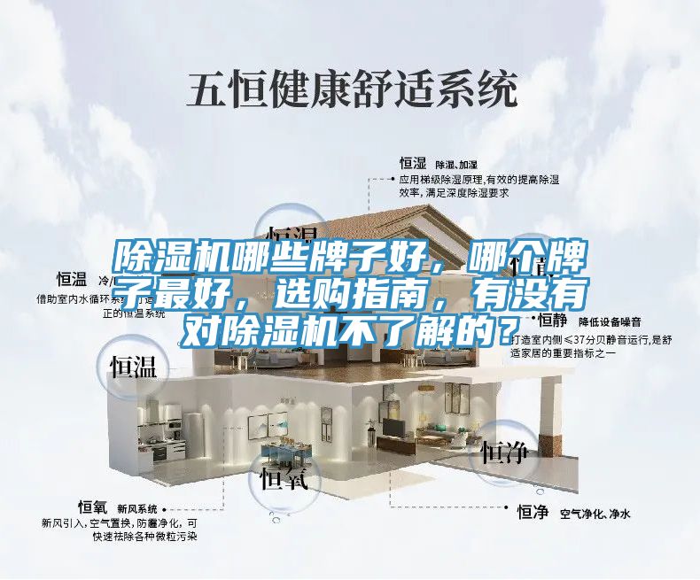 除濕機哪些牌子好，哪個牌子最好，選購指南，有沒有對除濕機不了解的？