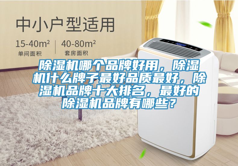 除濕機哪個品牌好用，除濕機什么牌子最好品質最好，除濕機品牌十大排名，最好的除濕機品牌有哪些？