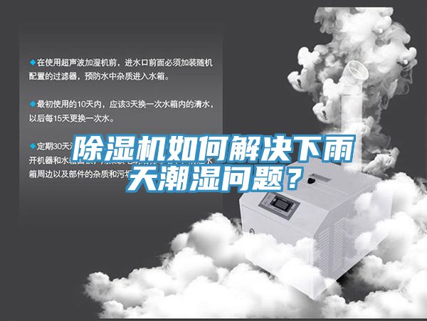 除濕機如何解決下雨天潮濕問題？