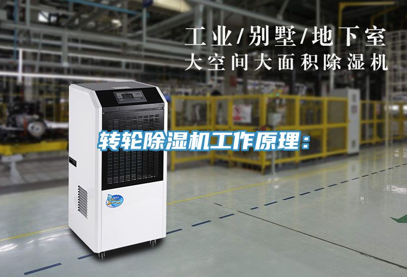 轉輪除濕機工作原理: