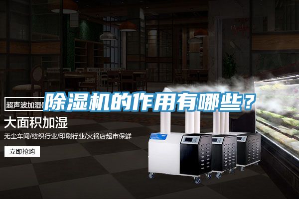 除濕機的作用有哪些？
